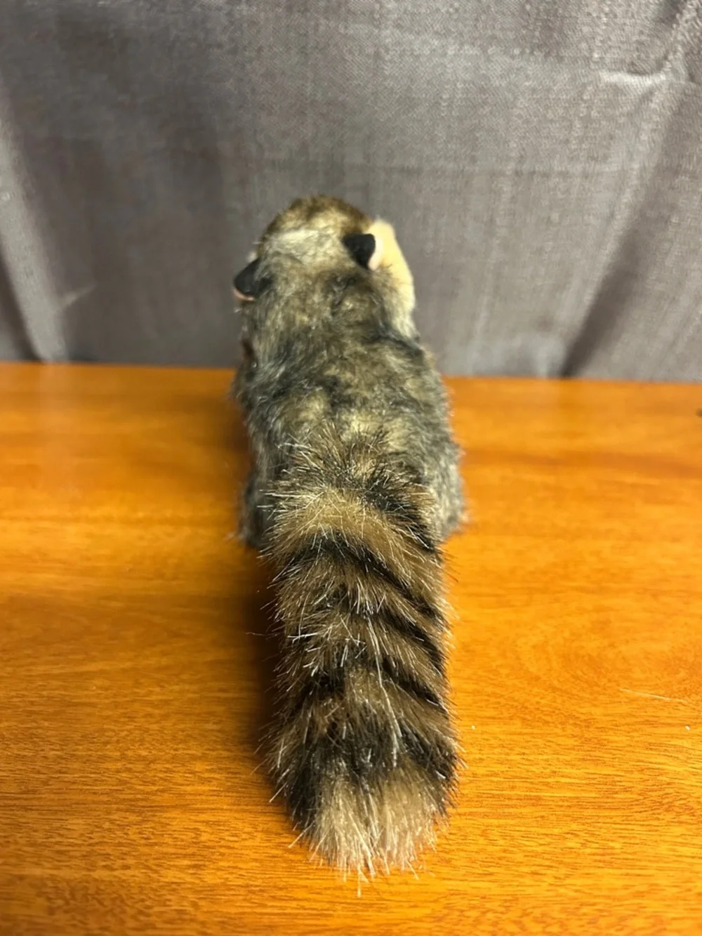Plush Raccoon Stuffed Animal - Brown and Gray - Picture 4 of 6